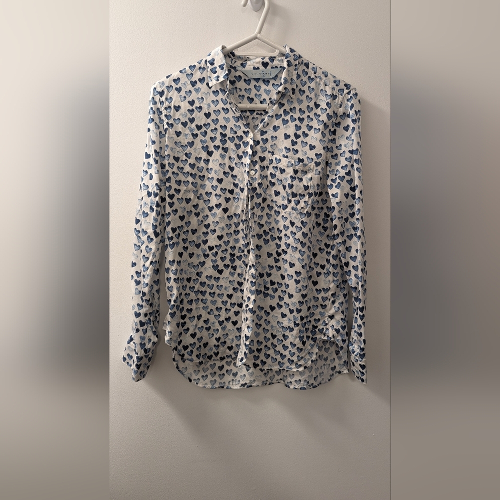 Max volmary silk blouse size 6 small
